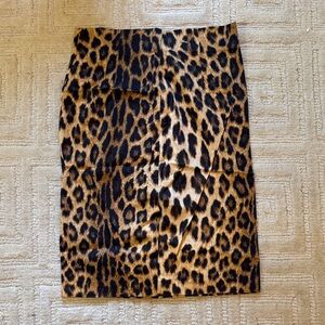 Leopard Print Women's Skirt